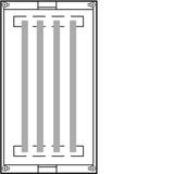 univers N Blok dla szyn zbiorczych pion. 50mm z szynami 4xUM30A4 450x250mm UE31D6 HAGER