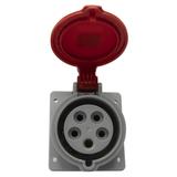 P17 TEMPRA PRO GNIAZDO TABLICOWE 32A 3P+N+Z 400V IP44, Legrand