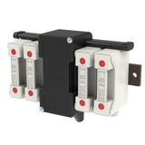 RED SPOT FUSEBANK 63A 660V AC 4 WAY WH RED SPOT Podstawa bezpiecznikowa 63A 660V AC 4P Biała RSFB634