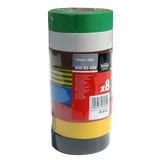 Taśma izolacyjna 19mm x 20m atest 1kV 8szt. MN-05-008 RAWLPLUG