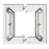 DECO / MINI Puszka natynkowa pojedyncza, składana DECO, MINI biały