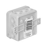 Puszka n/t CLICK IP54 12 przepustów kablowych 75x75x41mm szary OR-JB-13802/G ORNO