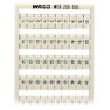 ramka z oznacznikami 2 x 1...50