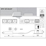 Oprawa SP AIR ADJ P 4W 930 DIM IP23 SI