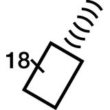 KNX q/e/s Pilot radiowy 18-kanałowy KNX RF TU418 HAGER