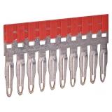 ESC-PTP4/10/R Zwieracz wtykowy izolowany (czerwony), 10-torowy do ESC-CBC.4