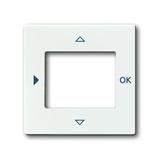 BASIC55 Pokrywka do zegara sterujacego lub regulatora Do 6455, 6456, 1098 U/UF biały alpejski