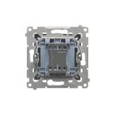 Simon 54 Przycisk „światło” 16A z. śrub. czarny