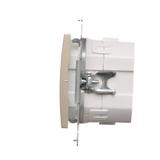 Simon 54 Elektroniczny łącznik/przycisk 4-krotny do sterowania 4 obwodami złoty mat