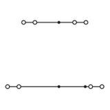 TOPJOBS złączka 2-piętrowa 2,5 mm2 niebieska