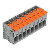 Złączka do płytek drukowanych dźwignia 6mm2 RM 7,5mm 8-bieg szara /30szt./ 2606-1108/020-000 WAGO