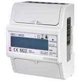 DEC-1MOD - Wskaźnik zużycia  energii 1-fazowy z modbus