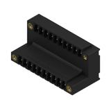 SCDV-THR 3.81/20/90F 3.2SN BK BX Wtyki PCB (złącza płyty), 3.81 mm, Liczba biegunów: 20, kąt odejścia: 90° /50szt./ 1034060000 WEIDMÜLLER