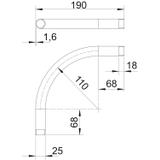 SBNM25 G, Kolanko rurowe