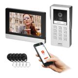 Wideodomofon jednorodzinny szyfrator Full HD Tuya brama furtka RFID WiFi