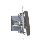 Simon 54 Łącznik dwubiegunowy 16A z. śrub. antracyt