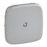 VALENA ALLURE - KLAWISZ ALUMINIUM ŁĄCZNIKA CZASOWEGO OŚWIETLENIA I WENTYLACJI, Legrand