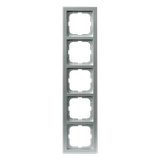 RAMKA 5-KROTNA JUSSI ALUMINIOWO SREBRNY 2TKA000433G1 ABB