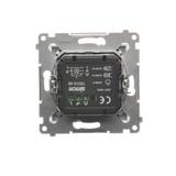 Simon 54 Ściemniacz dwuprzyciskowy 40–500 W (300 VA) srebrny mat D75310.01/43 KONTAKT
