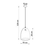 Sollux Lampa wisząca ceramiczna BUKANO SL.0842