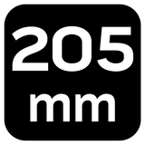 Szczypce do zaciskania końcówek 205 mm + 1200 tulejek