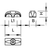 3030/2, UCHWYTY Z GWOŹ. PODW.7-11 TWORZ