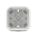 NOWE PLEXO - PUSZKA NATYNKOWA POJEDYNCZA Z PRZEPUSTEM MEMBRANOWYM BIAŁA