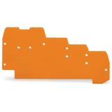 ścianka końcowa szara