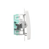 Simon Basic Łącznik schodowy 16A 250V zaciski śrubowe biały BMW6A.01/11 KONTAKT