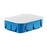 P6x60DP Puszka instalacyjna do pustych ścian Multibox2 - sześciopolowa O 6x60 z pokrywą niebiesk  SIMET
