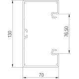 GK-70130LGR, Kanał podparapetowy J.SZ.