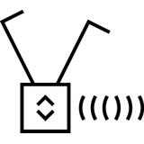 KNX RF natynkowe sterownik żaluzjowy pojedyncza IP55 quicklink TRE221 HAGER