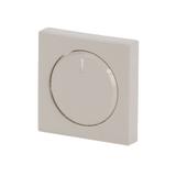 CARAT/FUTURE/SOLO Pokrywa z pokrętłem i lampką neonową Podwyższona konstrukcja Do ściemniaczy Busch-