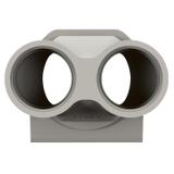 NOWE PLEXO - PRZEPUST KABLOWY - 2 WEJŚCIA - PG16 SZARY