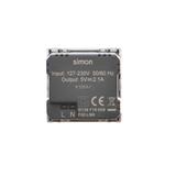 Simon Connect USB ładowarka K45 (45x45) gniazdo typ A 5V/21A aluminium