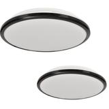 plafon LED Terma 18W 1260lm 4000K czarny IP44 ML6402 Milagro