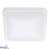 PLAFONIERA LED DORIA 20W 4000K 1600LM IP20 KWADRAT CZ. MIKR. Z FUNKCJĄ PÓŁCIENIA