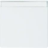 BERKER Q.1/Q.3/Q.7 Klawisz z polem opisowym do łącznika 1-klawiszowego biały aksamit 16266089 HAGER