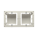 puszki instal. Puszka natynkowa płytka (31mm) podwójna beż MPN2/12 KONTAKT