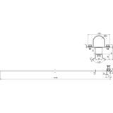 Element mocujący do rur wsporczych, stal nierdzewna NIRO