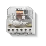 Przekaźnik impulsowy instalacyjny 2 Z; 10A; 110V AC, 26.02.8.110.0000