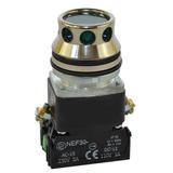 Przycisk NEF30-KLXY/D230V zielony