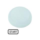 M22-XL-W-GB1 Soczewka do lampki sygnalizacyjnej 22mm biała z opisem /START/ 218415 EATON