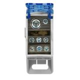 Blok rozdzielczy 160A zacisk wejściowy 1x16 i 1x70mm2 zaciski wyjściowe 6x16mm2 OR-LZ-8200/160 ORNO