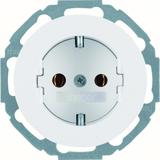 R.classic Gniazdo SCHUKO biały Berker 41452089 WLS1300WG HAGER