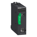 Modicon M340, moduł procesora, 1024 wejść/wyjść cyfrowych, 256 wejść/wyjść analogowych, Modbus