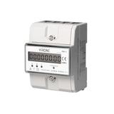 3-fazowy wskaźnik zużycia energii elektrycznej 80A 3 moduły DIN TH-35mm EM-3 ORNO