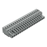 MCS-MIDI Classic gniazdo 19-bieg. szare raster 5 mm /10szt./ WAGO