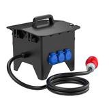 ROZDZIELNICA PRZENOŚNA Z GUMY TYPU „SŁUPSK” 16M Wejście 32/5+2M - wyjście 32/5xB32 2x16/5x2B16 3xGSx