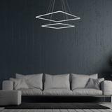 Milagro lampa wisząca LED Nix White 50W 3500lm 3000K ML514